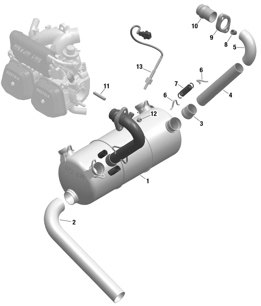 Exhaust For Rotax